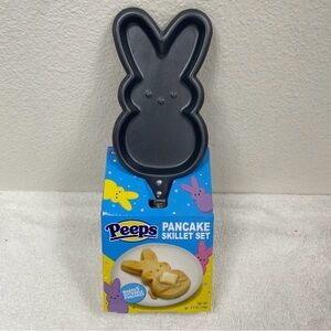 3/$25 NWT New PEEPS Bunny Buttermilk Pancake Skillet Easter Farmhouse Rustic